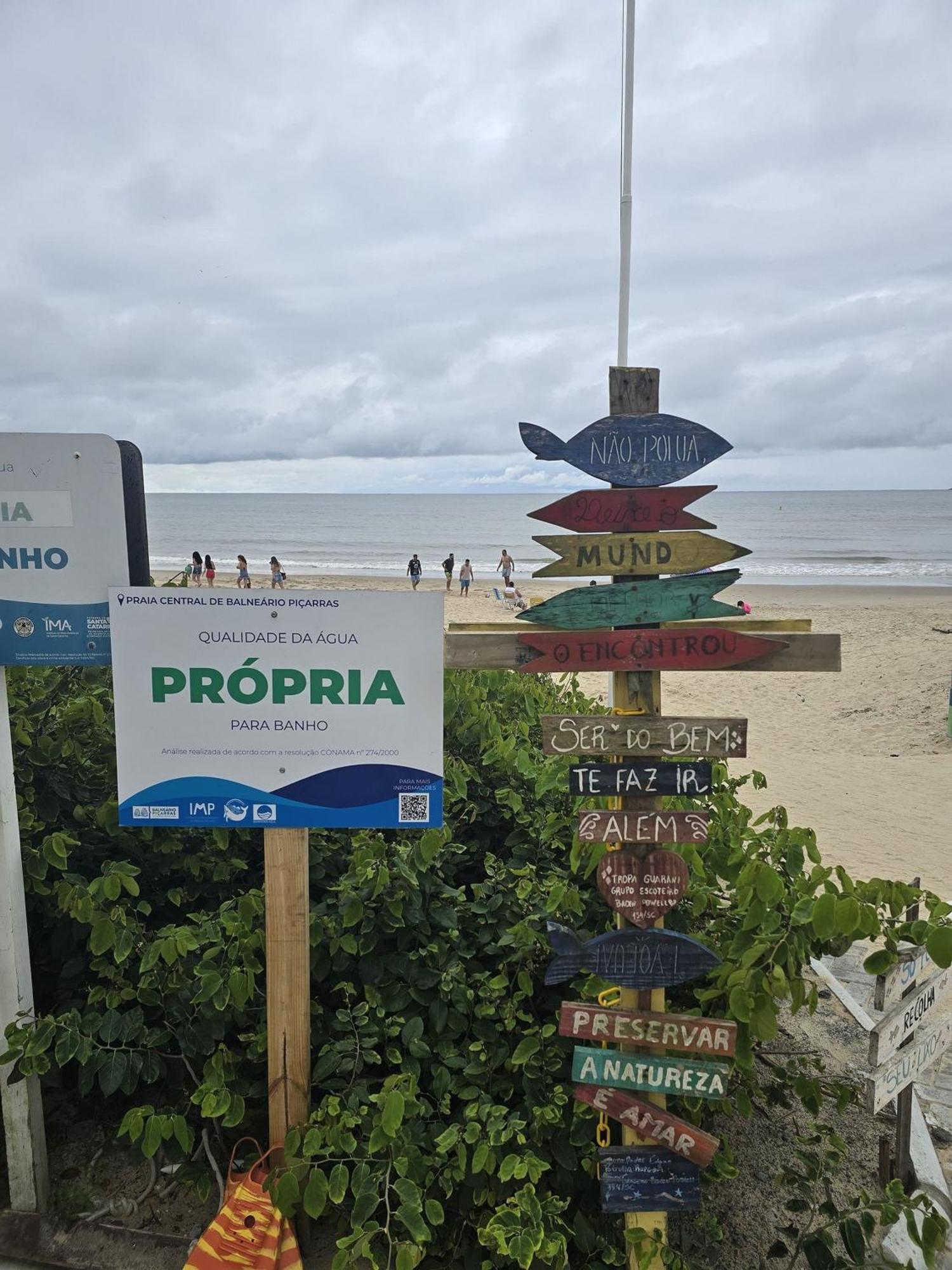 Ap Aloha 501 Vista Mar Da Praia Balneario Piçarras Zewnętrze zdjęcie